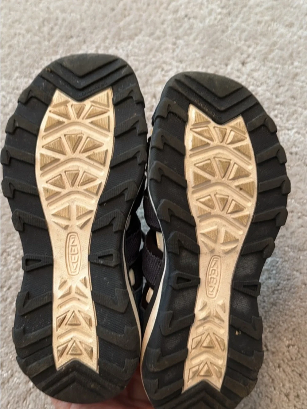 Keen Boys Navy and Black Closed-Toe Sport Sandals